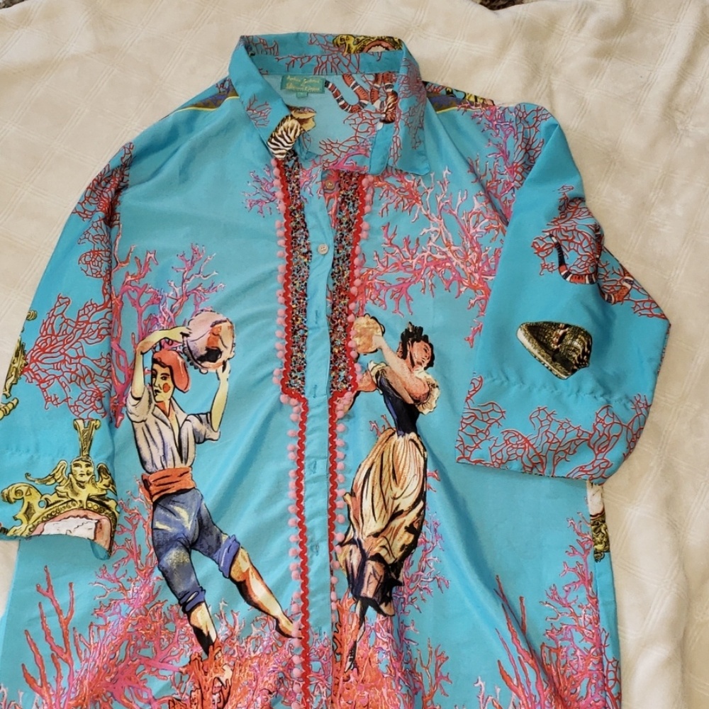 Antic Santoria by Giacomo Cinque Overshirt/dress